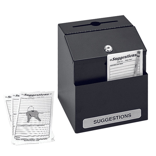 Safco Locking Steel Suggestion Box