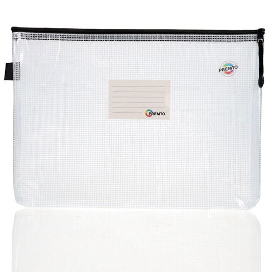 Premto B4 Ultramesh Expanding Wallet - Clear (Pack of 3)