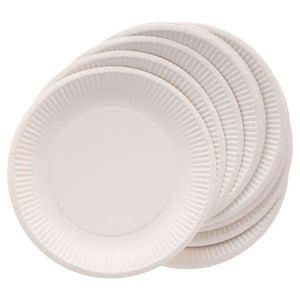 9 Inch Paper Plates (Pack of 50)
