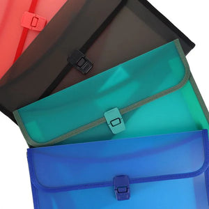 Concept Foolscap Heavy Duty Button Document Wallet (Assorment)