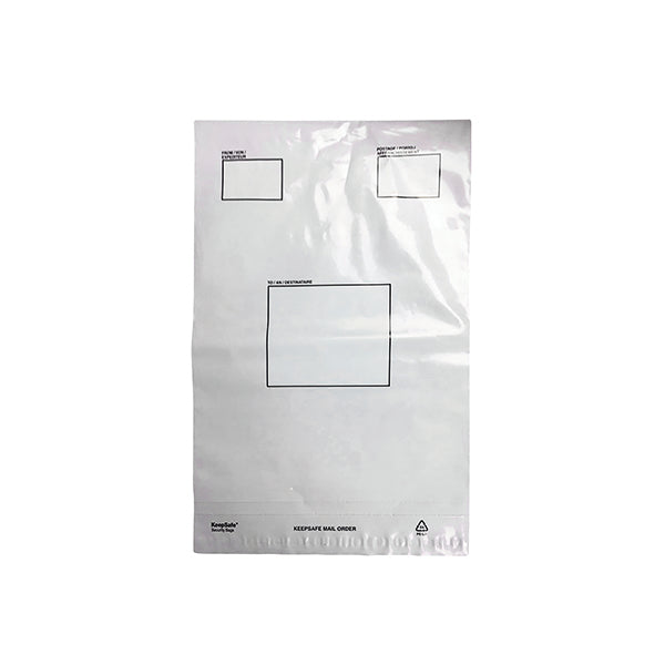 GoSecure Strong Polythene Mailing Bag 235x320mm Opaque (Pack of 100) H