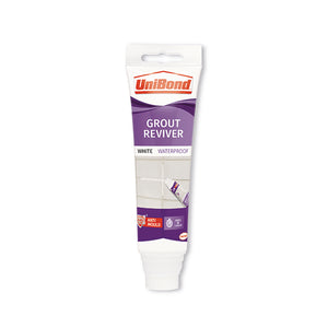 UniBond Grout Reviver Waterproof White 125ml 2643640