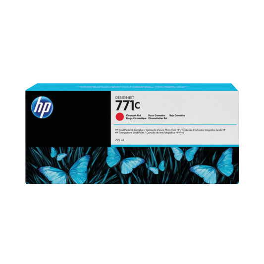 HP 771C DesignJet Ink Cartridge 775ml Chromatic Red B6Y08A