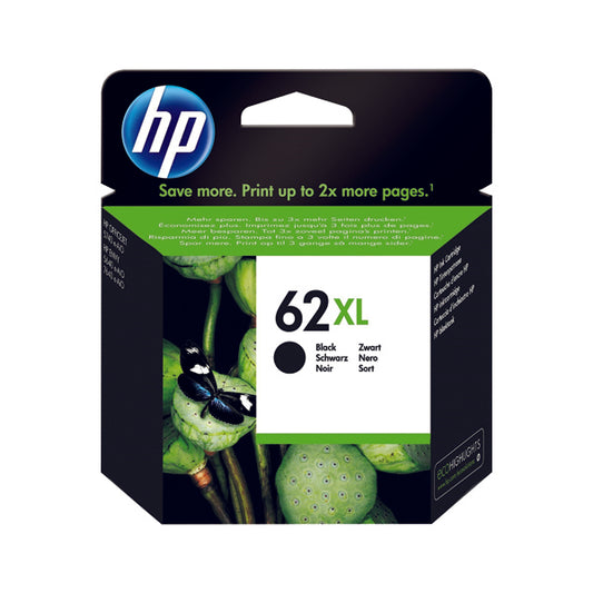 HP 62XL Ink Cartridge High Yield Black C2P05AE