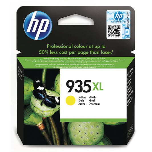 HP 935XL Ink Cartridge High Yield Yellow C2P26AE