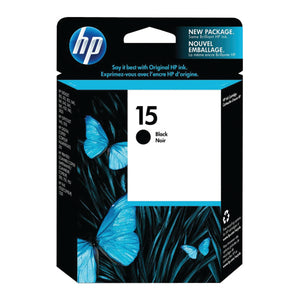 HP 15 Inkjet Cartridge Black C6615D
