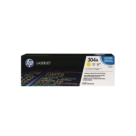HP 304A LaserJet Toner Cartridge Yellow CC532A
