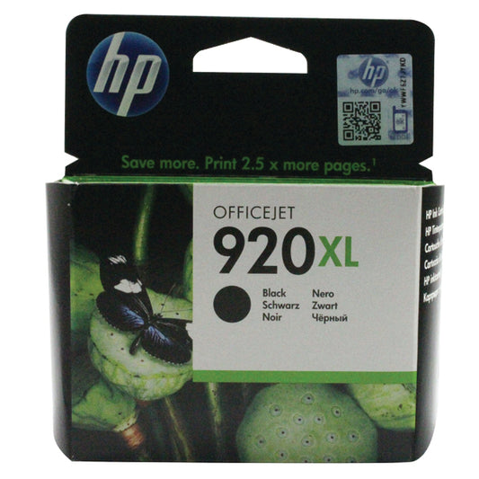 HP 920XL Ink Cartridge High Yield Black CD975AE