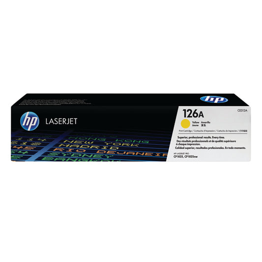 HP 126A Yellow Colour Laserjet Toner Cartridge CE312A