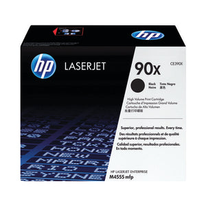HP 90X Black High Yield Laserjet Toner Cartridge CE390X