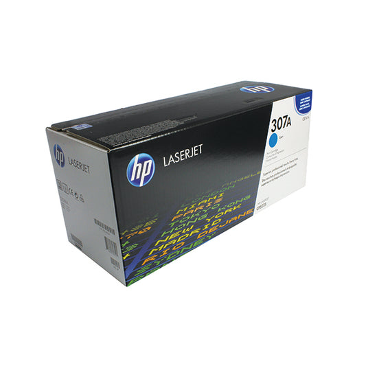 HP 307A Cyan Laserjet Toner Cartridge CE741A