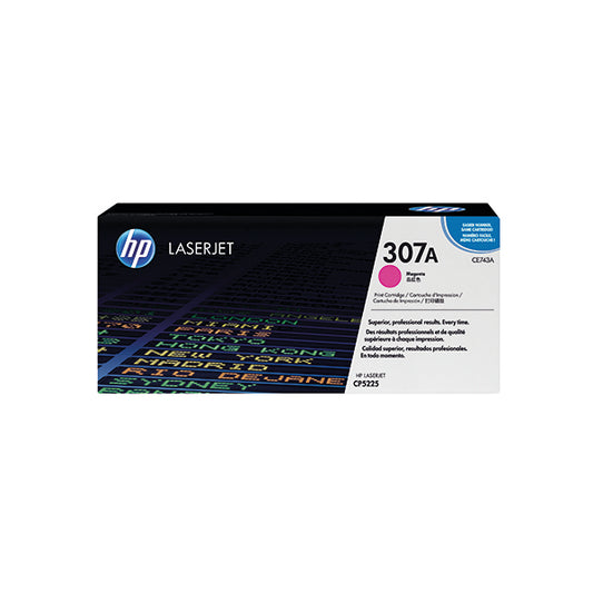 HP 307A Magenta Laserjet Toner Cartridge CE743A