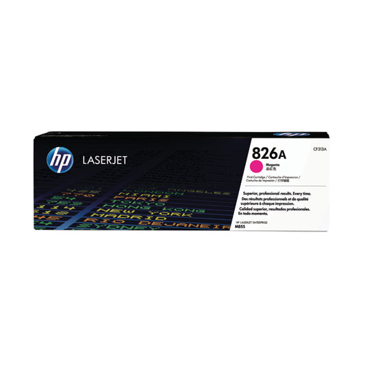HP 826A Magenta Laserjet Toner Cartridge CF313A