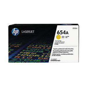 HP 654A Yellow Laserjet Toner Cartridge CF332A