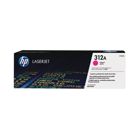 HP 312A Magenta Laserjet Toner Cartridge CF383A