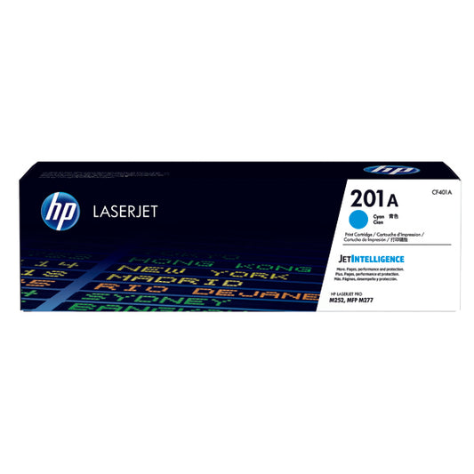HP 201A Cyan Laserjet Toner Cartridge CF401A