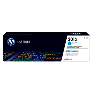 HP 201X Cyan High Yield Laserjet Toner Cartridge CF401X