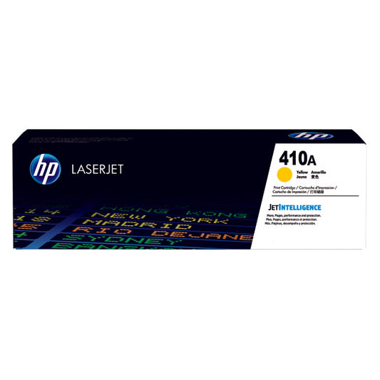 HP 410A Yellow Laserjet Toner Cartridge CF412A