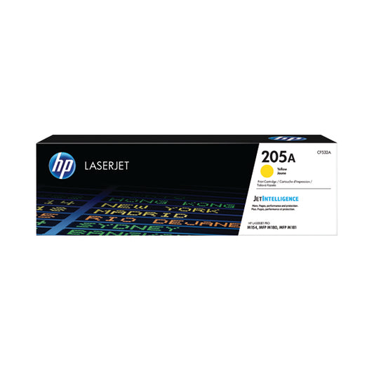 HP 205A Original Yellow LaserJet Toner Cartridge CF532A