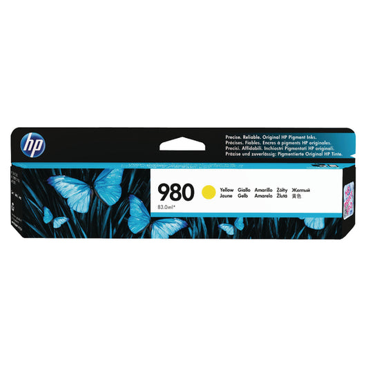 HP 980 Yellow Inkjet Cartridge D8J09A