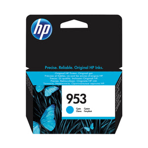 HP 953 Original Ink Cartridge Cyan F6U12AE