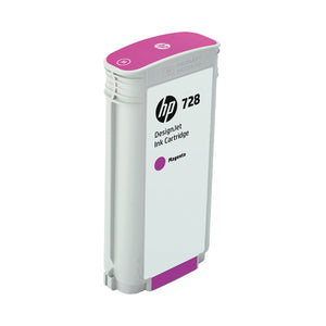 HP 728 DesignJet Ink Magenta Cartridge 130ml F9J66A
