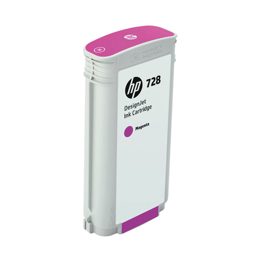 HP 728 DesignJet Ink Magenta Cartridge 130ml F9J66A