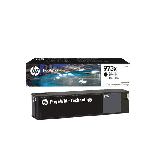 HP 973X Black PageWide Inkjet Cartridge High Yield L0S07AE