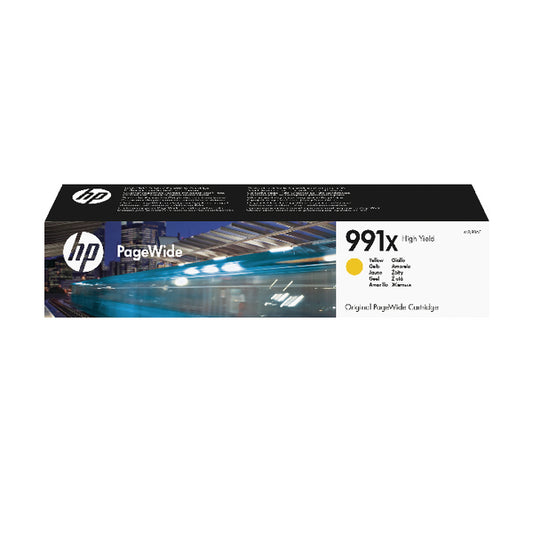 HP 991X High Yield Yellow Original PageWide Cartridge M0J98AE
