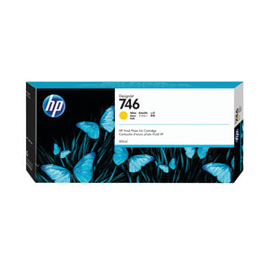 HP 746 300ml Yellow Ink Cartridge P2V79A