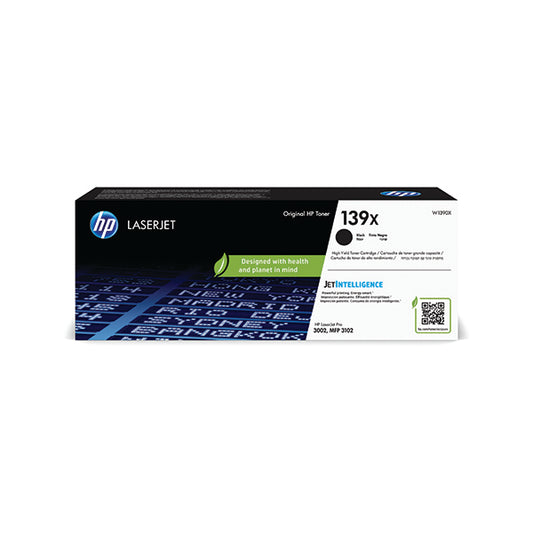 HP 139X LaserJet Toner Cartridge Black W1390X