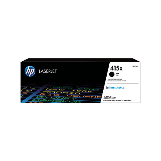 HP 415X Black LaserJet Toner Cartridge W2030X