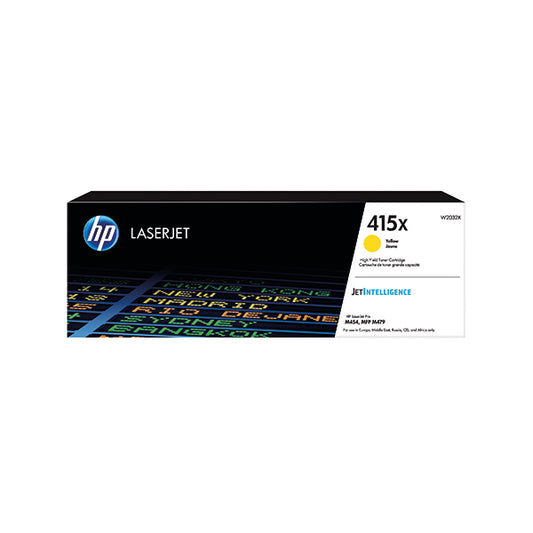 HP 415X Yellow LaserJet Toner Cartridge W2032X