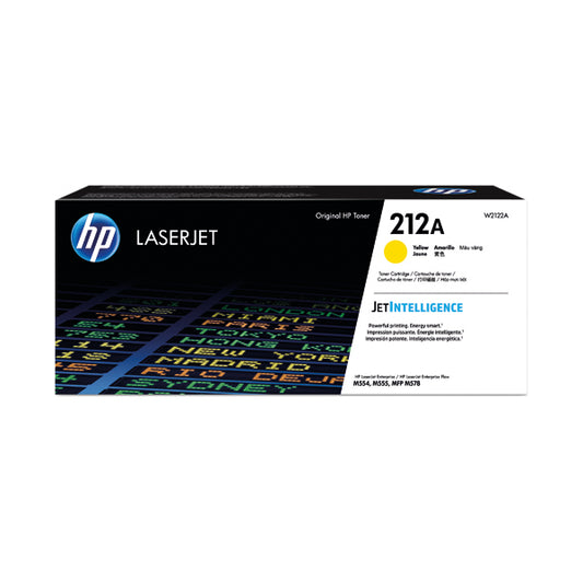 HP 212A Yellow Laserjet Toner Cartridge W2122A