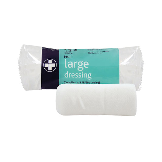 Reliance Medical HSE Sterile Dressing 180 x 180mm Large (Pack of 10) 317