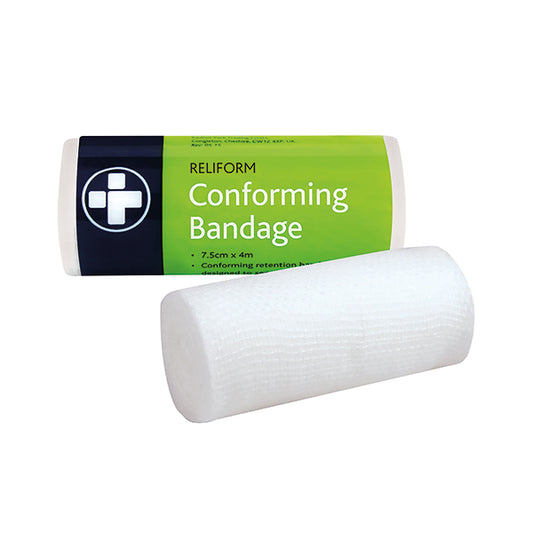 Reliance Medical Reliform Conforming Bandage 75mmx4m (Pack of 10) 432