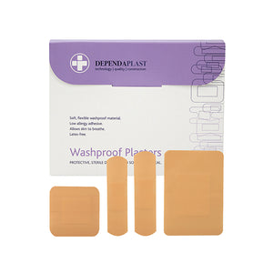 Reliance Medical Dependaplast Washproof Plasters (Pack of 100) 536