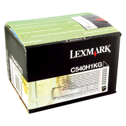 Lexmark Black Return Programme 2.5K Toner Cartridge C540H1KG