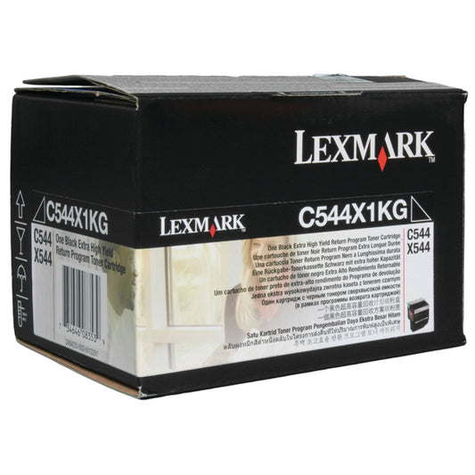 Lexmark Black Return Programme 6K Toner Cartridge C544X1KG