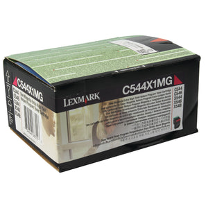 Lexmark Magenta Return Programme 4K Toner Cartridge C544X1MG