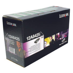Lexmark Return Programme Toner Cartridge High Yield 12K Black 12A8425