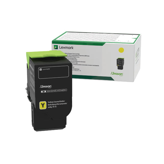 Lexmark Return Programme 1K Toner Cartridge Yellow C2320Y0