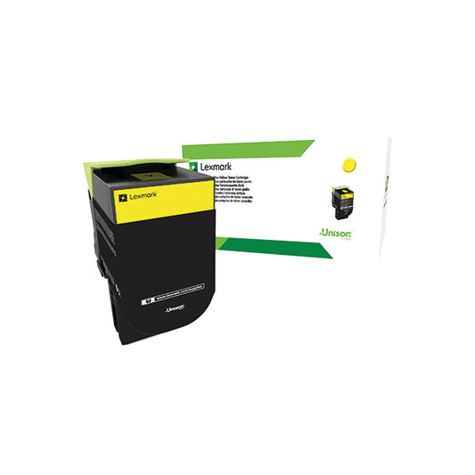 Lexmark Yellow Return Programme 4K Toner Cartridge 80C2XY0