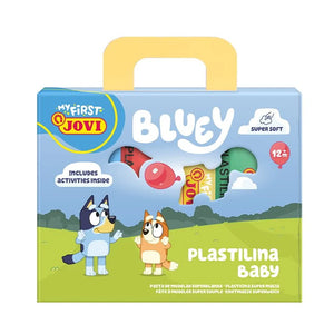 Jovi Bluey My First Plastilina Baby Modelling Clay 38g (4 Pack)