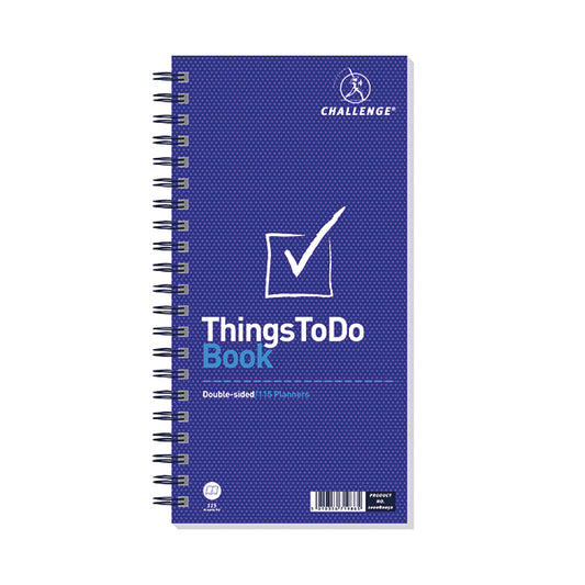 Challenge Wirebound Things To Do Today Book 280x141mm 100080050