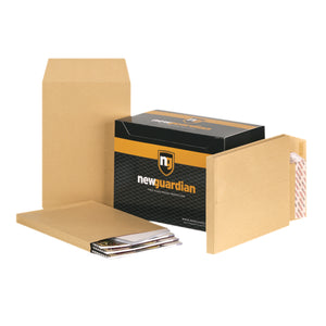 New Guardian C4 Envelopes Gusset 130gsm Manilla (Pack of 100) E27266