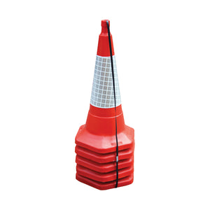 Red Standard One Piece Cone 750mm (Pack of 5) JAA060-220-615