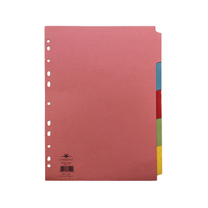 Concord Divider 5-Part A4 160gsm Multicoloured 71199/J11