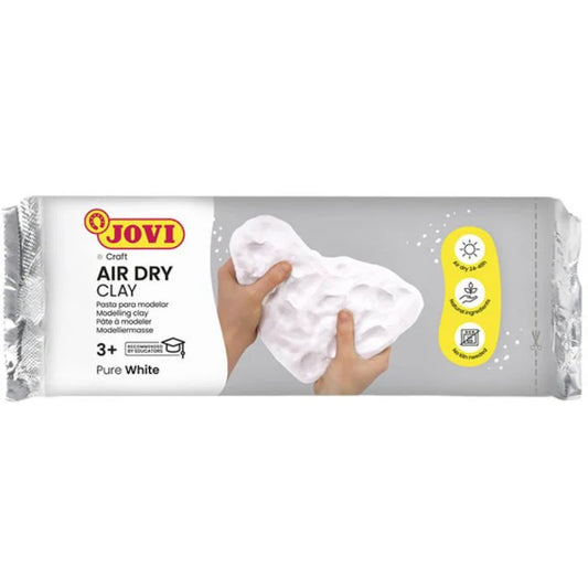 Jovi Air Dry Clay Bar- White (500g)