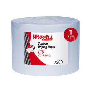 Wypall L10 Extraplus Wipes 1000Sht Blue 7200